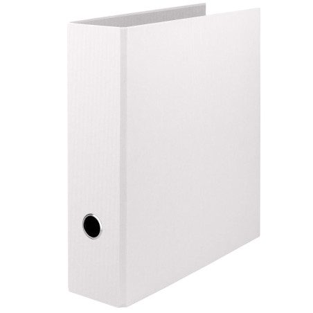 Rössler Papier 1317452090 - S.O.H.O. Classeur DIN A4 avec mécanisme à levier, largeur de dos 85 mm, special edition white, 1 piè
