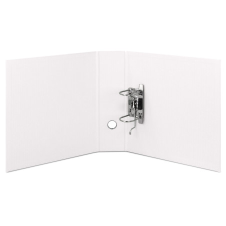 Rössler Papier 1317452090 - S.O.H.O. Classeur DIN A4 avec mécanisme à levier, largeur de dos 85 mm, special edition white, 1 piè