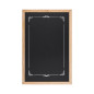 Bi-Office - Tableau Noir pour Craie décoratif, 60 x 40 cm, Cadre en pin Bi-Office - Tableau Noir pour Craie décoratif, 60 x 40 cm, Cadre en pin