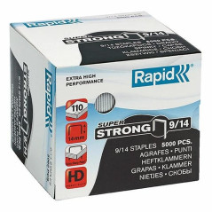 Rapid 24871500 Boîte de 5000 Agrafes 9/14 mm Galva