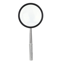 Loupe d'Identification, 10X Loupe en Métal pour l'Identification de Timbres de Bijoux