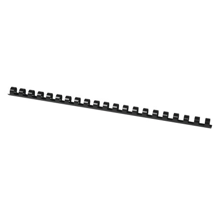 Office Products 20241215–05 Reliure peignes A4, 12 mm, 95 pages, 100 Pièces, Noir