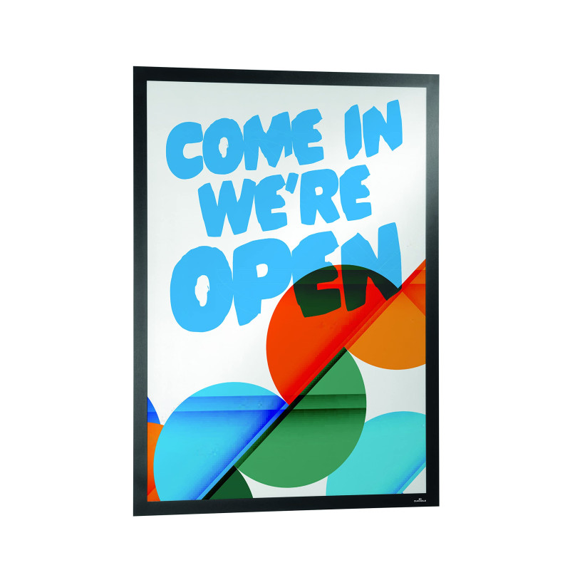 DURABLE - Cadre d'affichage DURAFRAME® POSTER 50 x 70 - Fixation adhésive pour documents 50 x 70 - Résistant aux UV - 1 pièce, N DURABLE - Cadre d'affichage DURAFRAME® POSTER 50 x 70 - Fixation adhésive pour documents 50 x 70 - Résistant aux UV - 1 pièce, N