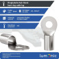 Lumonic 25x cosses à sertir nues 6-10mm² I cosses à sertir M5 non isolées I cosses M5, cosse tubulaire 6mm2 10mm2 œillets annula Lumonic 25x cosses à sertir nues 6-10mm² I cosses à sertir M5 non isolées I cosses M5, cosse tubulaire 6mm2 10mm2 œillets annula