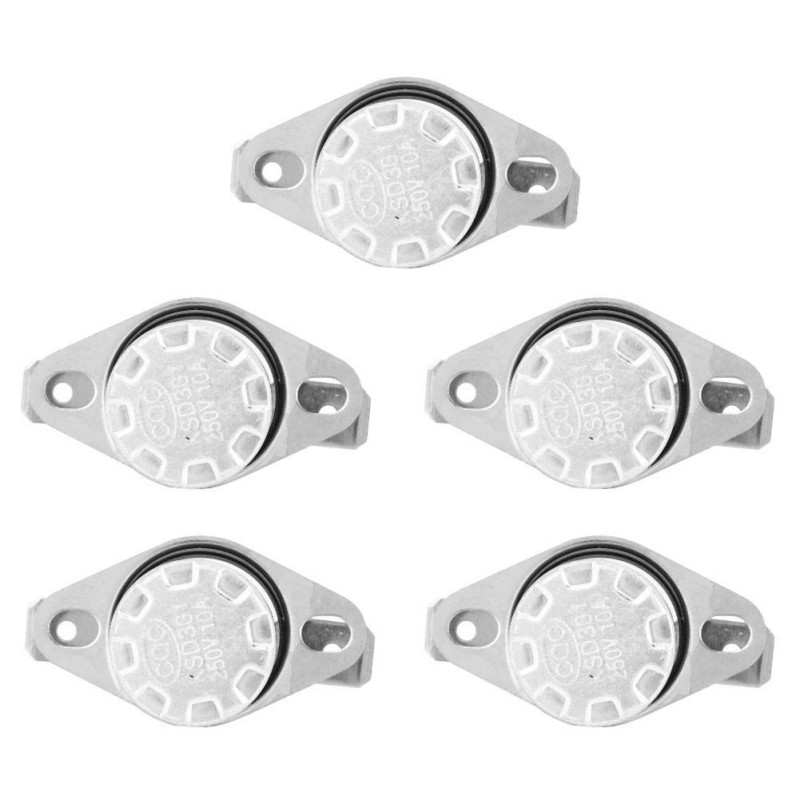 5 pièces interrupteur commande température KSD301 interrupteur Thermostat commande température pour divers produits chauffage él