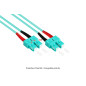Alcasa LW-803LS3 câble de Fibre Optique 3 m SC LC OM3 Vert Alcasa LW-803LS3 câble de Fibre Optique 3 m SC LC OM3 Vert