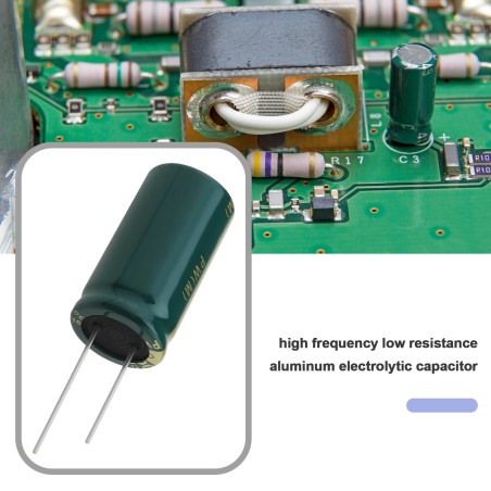 Be In Your Mind 4pcs 4700uF 50V Condensateur Électrolytique en Aluminium 18x35mm pour Appareils Électroménagers Intelligents Équ