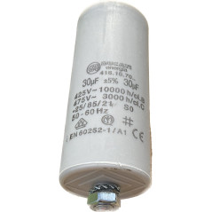 CONDENSATEUR DE MOTEUR 30UF ± 5%/475 V GRD 40 X 92 MM