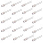 Movilideas - 25 diodes LED RVB 4,8 x 5 mm Changement automatique de couleur 2 broches haute luminosité Movilideas - 25 diodes LED RVB 4,8 x 5 mm Changement automatique de couleur 2 broches haute luminosité