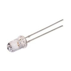 Movilideas - 25 diodes LED RVB 4,8 x 5 mm Changement automatique de couleur 2 broches haute luminosité