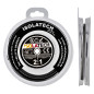 ISOLATECH Gaine thermorétractable 2:1 sans colle noir blister rouleau Ø5mm 3 mètres pour automobile vélo camping câbles électron ISOLATECH Gaine thermorétractable 2:1 sans colle noir blister rouleau Ø5mm 3 mètres pour automobile vélo camping câbles électron