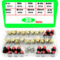 RUNCCI-YUN 20pcs Linéaire Rotatif Cône Potentiomètre Set, Réglable 3 Bornes Rotatif Potentiomètre avec Rotatif Bouton Capuchon ( RUNCCI-YUN 20pcs Linéaire Rotatif Cône Potentiomètre Set, Réglable 3 Bornes Rotatif Potentiomètre avec Rotatif Bouton Capuchon (