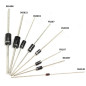 DollaTek Ensemble de 100 pièces 8 Values Rectifier Diodes Bag Assortment Kit pour Arduino (25 x 1N4148, 25 x 1N4007, 10 x 1N5819 DollaTek Ensemble de 100 pièces 8 Values Rectifier Diodes Bag Assortment Kit pour Arduino (25 x 1N4148, 25 x 1N4007, 10 x 1N5819