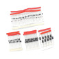 DollaTek Ensemble de 100 pièces 8 Values Rectifier Diodes Bag Assortment Kit pour Arduino (25 x 1N4148, 25 x 1N4007, 10 x 1N5819 DollaTek Ensemble de 100 pièces 8 Values Rectifier Diodes Bag Assortment Kit pour Arduino (25 x 1N4148, 25 x 1N4007, 10 x 1N5819