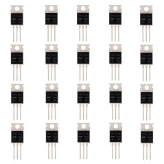 BOJACK IRFZ44N MOSFET 49A 55V IRFZ44NPBF Transistors MOSFET à canal N TO-220 (paquet de 20 pièces)