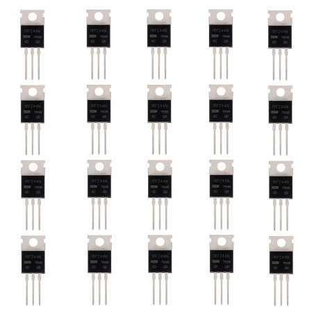 BOJACK IRFZ44N MOSFET 49A 55V IRFZ44NPBF Transistors MOSFET à canal N TO-220 (paquet de 20 pièces)