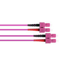 Good Connections® Câble patch LWL Duplex OM4 (Multimode, 50/125) SC/SC, 0,5 m