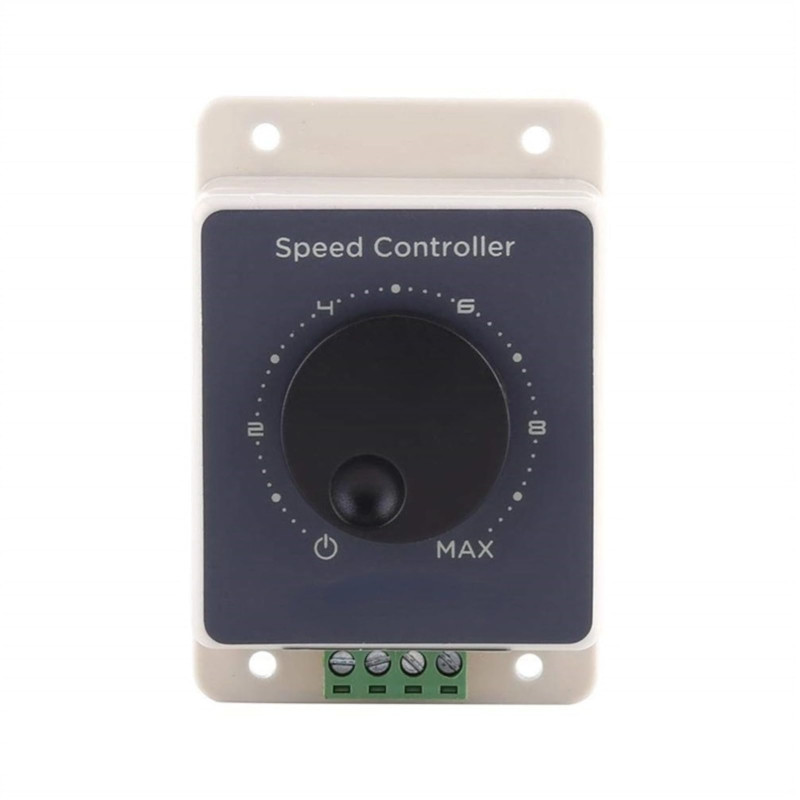 Walfront Contrôleur de vitesse du moteur, PWM DC Régulateur de Vitesse Moteur DC 10-60V 20A étanche, IP67, Manuel, 10A, 240W Walfront Contrôleur de vitesse du moteur, PWM DC Régulateur de Vitesse Moteur DC 10-60V 20A étanche, IP67, Manuel, 10A, 240W
