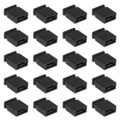 ECSiNG 300pcs 2.54mm Bloc de Cavalier Standard Couvre Accessoires Connecteur de Capuchon de Cavalier 2.54mm Carte de Circuit Imp