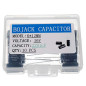 BOJACK 220uF 16V 6x12mm Condensateurs 220 MFD 16 Volts 0,24x0,47 pouce ± 20% Condensateurs électrolytiques en aluminium (paquet BOJACK 220uF 16V 6x12mm Condensateurs 220 MFD 16 Volts 0,24x0,47 pouce ± 20% Condensateurs électrolytiques en aluminium (paquet