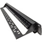 Panneau De Brassage RéSeau, 24 Ports 1U Montable en Rack Cat6 Patch Panel, Rj45 Pro 110 Patch Panel RéSeau Facile à Installer, D Panneau De Brassage RéSeau, 24 Ports 1U Montable en Rack Cat6 Patch Panel, Rj45 Pro 110 Patch Panel RéSeau Facile à Installer, D