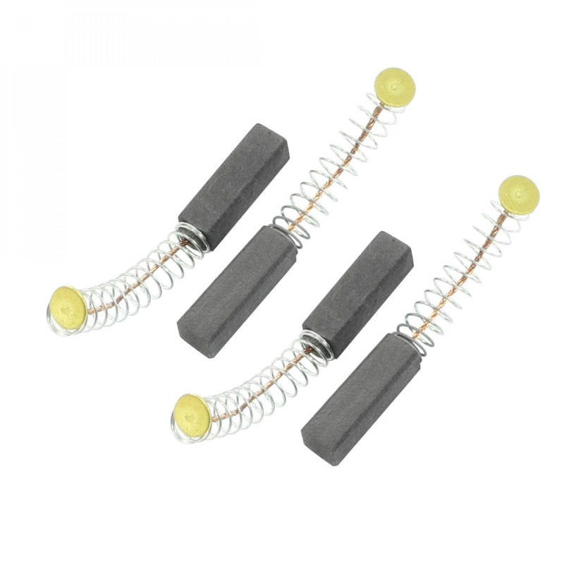 sourcing map Balais de charbon 6 mm x 6 mm x 20 mm pour moteur électrique générique 4 pièces sourcing map Balais de charbon 6 mm x 6 mm x 20 mm pour moteur électrique générique 4 pièces