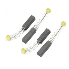 sourcing map Balais de charbon 6 mm x 6 mm x 20 mm pour moteur électrique générique 4 pièces