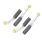 sourcing map Balais de charbon 6 mm x 6 mm x 20 mm pour moteur électrique générique 4 pièces sourcing map Balais de charbon 6 mm x 6 mm x 20 mm pour moteur électrique générique 4 pièces