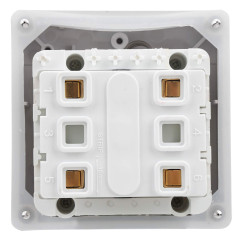 Commutateur étanche Ip66 250v 2 Positions Sélecteur Rotatif Interrupteur Marche-arrêt étanche à la Poussière pour Une Utilisatio