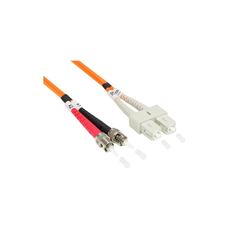 Alcasa LW-805TC câble de fibre optique 5 m OM2 ST SC Orange - Câbles de fibre optique (5 m, OM2, ST, SC, Male connector / Male c Alcasa LW-805TC câble de fibre optique 5 m OM2 ST SC Orange - Câbles de fibre optique (5 m, OM2, ST, SC, Male connector / Male c