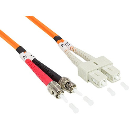 Alcasa LW-805TC câble de fibre optique 5 m OM2 ST SC Orange - Câbles de fibre optique (5 m, OM2, ST, SC, Male connector / Male c