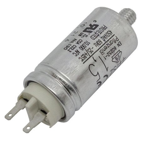 Lumonic Condensateur Moteur MKP-500 1,5-A | Condensateur 1,5µF 450V 25x48mm Métallique