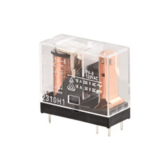Heschen Relais électromagnétique G2R-1A-E 24VDC SPST-NO 16A / 250VAC Platine de montage 6 broches