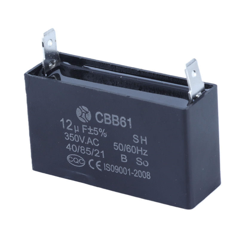 CBB61 Condensateur de Démarrage 350VAC 12UF Condensateur Générateur d'essence Condensateur de Démarrage Moteur Climatisation Ave CBB61 Condensateur de Démarrage 350VAC 12UF Condensateur Générateur d'essence Condensateur de Démarrage Moteur Climatisation Ave