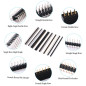 Glarks 40 connecteurs de tête mâle femelle de 2,54 mm 8 types de kits de connecteurs de tête de blindage pour arduino prototypes Glarks 40 connecteurs de tête mâle femelle de 2,54 mm 8 types de kits de connecteurs de tête de blindage pour arduino prototypes