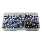 80Pcs 6 broches DPDT micro interrupteurs à bouton-poussoir de puissance autobloquants (5.8X5.8mm 7X7mm 8X8mm 8.5X8.5mm) 80Pcs 6 broches DPDT micro interrupteurs à bouton-poussoir de puissance autobloquants (5.8X5.8mm 7X7mm 8X8mm 8.5X8.5mm)