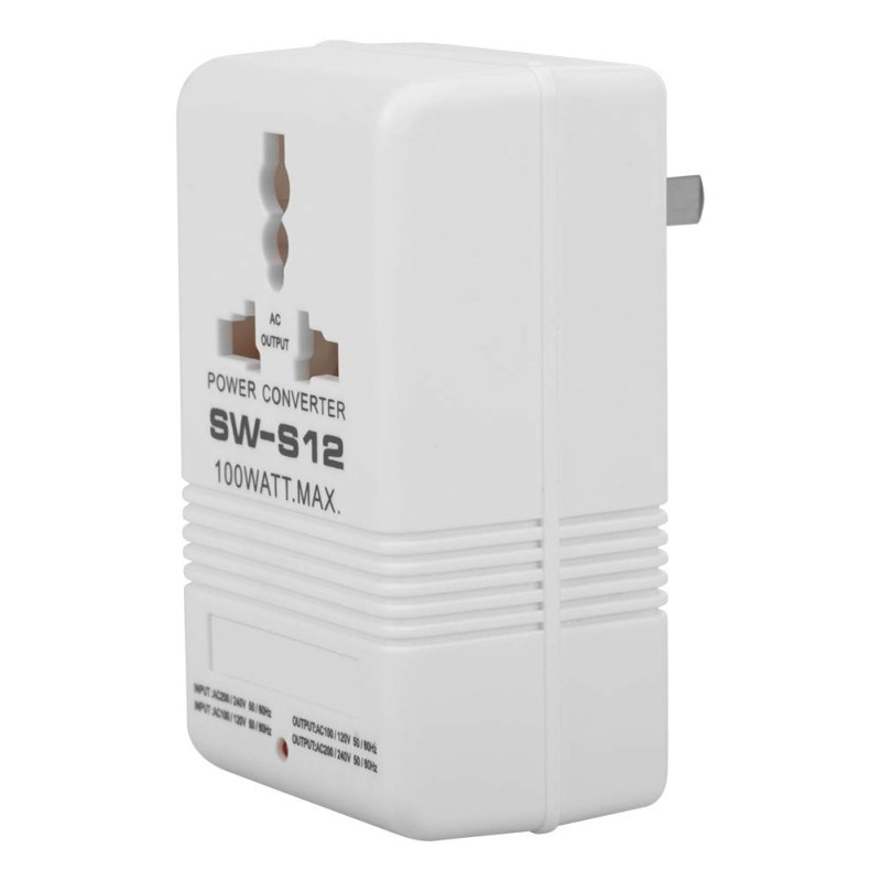 55-60HZ Adaptateur convertisseur tension 100W Transformateur conversion élévateur 100V 110V / 120V à 220V / 240V voyage 55-60HZ Adaptateur convertisseur tension 100W Transformateur conversion élévateur 100V 110V / 120V à 220V / 240V voyage