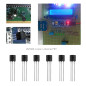 EMSea 100x N-Channel 2N7000 MOSFET Transistor TO-92 0.3A 60V 3 Broches International Redresseur Puissance pour l'industrie Domes EMSea 100x N-Channel 2N7000 MOSFET Transistor TO-92 0.3A 60V 3 Broches International Redresseur Puissance pour l'industrie Domes