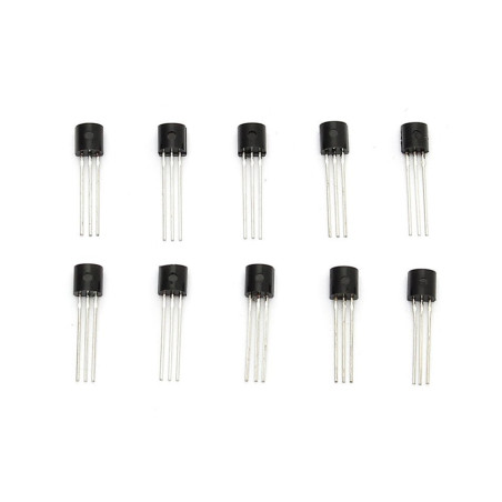 DollaTek 200PCS 10Value Transistor kit S8050 S9050 S9012 S9013 S9014 2N3904 2N3906 C1815 A1015 MJE13001 Kit Transistor Assortmen
