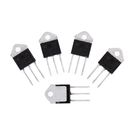 BouBou 5Pcs Bta41-600B Bta41-600 Triac 600V 40A IC Bta41600B Bta41600 Bta41 To-3P 40A