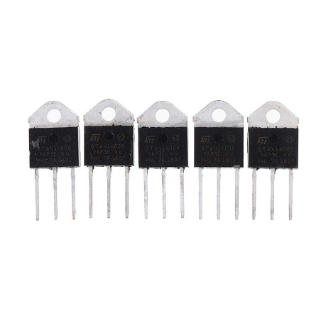 BouBou 5Pcs Bta41-600B Bta41-600 Triac 600V 40A IC Bta41600B Bta41600 Bta41 To-3P 40A