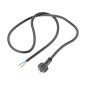 ledscom.de Câble de raccordement pour système enfichable NEMO (IP44), 1 m, noir, 2 x 0,75 mm². ledscom.de Câble de raccordement pour système enfichable NEMO (IP44), 1 m, noir, 2 x 0,75 mm².