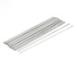 Sourcingmap 30pcs Tige Acier 2 mm de diamètre et 150 mm de Long Ton argenté Barre Ronde en Acier Inoxydable