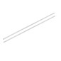 Sourcingmap 30pcs Tige Acier 2 mm de diamètre et 150 mm de Long Ton argenté Barre Ronde en Acier Inoxydable