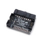 DollaTek Interface JTAG à 20 Broches au Pas de 2.54 et Carte Adaptateur d'interface SWD à 10 Broches au Pas de 2.0 mm et 1.27 mm DollaTek Interface JTAG à 20 Broches au Pas de 2.54 et Carte Adaptateur d'interface SWD à 10 Broches au Pas de 2.0 mm et 1.27 mm