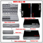 AideTek BOXALL48 lids empty enclosure SMD SMT organizer surface mount box labels AideTek BOXALL48 lids empty enclosure SMD SMT organizer surface mount box labels