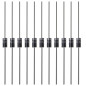 ECSiNG 100pcs 1N5819 Schottky Diodes 1A 40V Schottky Barrière Redresseur Diodes Composants Électroniques pour Panneau Solaire Ch ECSiNG 100pcs 1N5819 Schottky Diodes 1A 40V Schottky Barrière Redresseur Diodes Composants Électroniques pour Panneau Solaire Ch