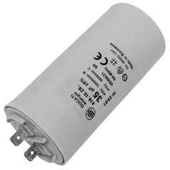 Lumonic Condensateur de démarrage 416.10.28 A [incl. fiche 6,3x0,8mm] | Condensateur moteur 35µF 425V 45x92mm I Condensateur dan