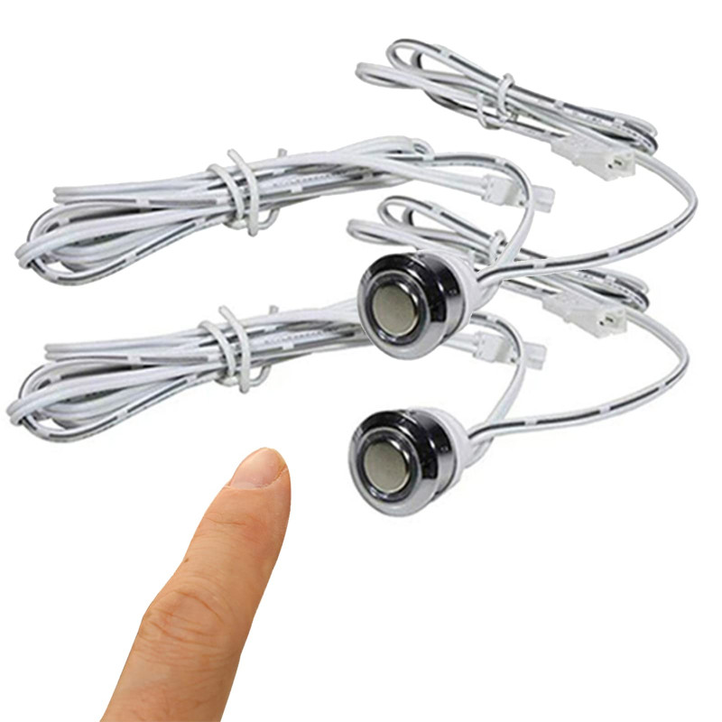 STBTECH Variateurs Tactiles LED 12 V, Interrupteur Tactile 5-24 V CC, Variation en Continu pour LampeLED - Avec Indicateur LED B STBTECH Variateurs Tactiles LED 12 V, Interrupteur Tactile 5-24 V CC, Variation en Continu pour LampeLED - Avec Indicateur LED B