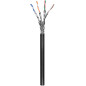 Goobay 57195 CAT 6 Câble Réseau Outdoor, S/FTP (PiMF), Noir, 100m Goobay 57195 CAT 6 Câble Réseau Outdoor, S/FTP (PiMF), Noir, 100m